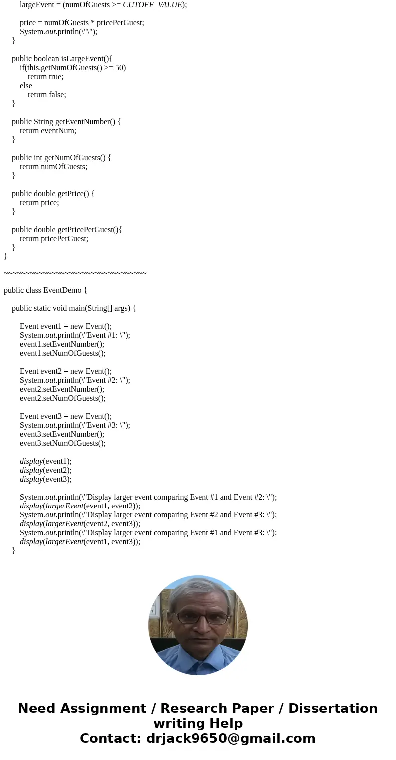 **Please respond only if you can answer the whole question** ~~~~~~~~~~~~~~~~~~~~~~~~~~~~~~~~~~~~~~~~~ Java Programming: Ch 6 Case Problem 1 Carly’s Catering pr **Please respond only if you can answer the whole question** ~~~~~~~~~~~~~~~~~~~~~~~~~~~~~~~~~~~~~~~~~ Java Programming: Ch 6 Case Problem 1 Carly’s Catering pr
