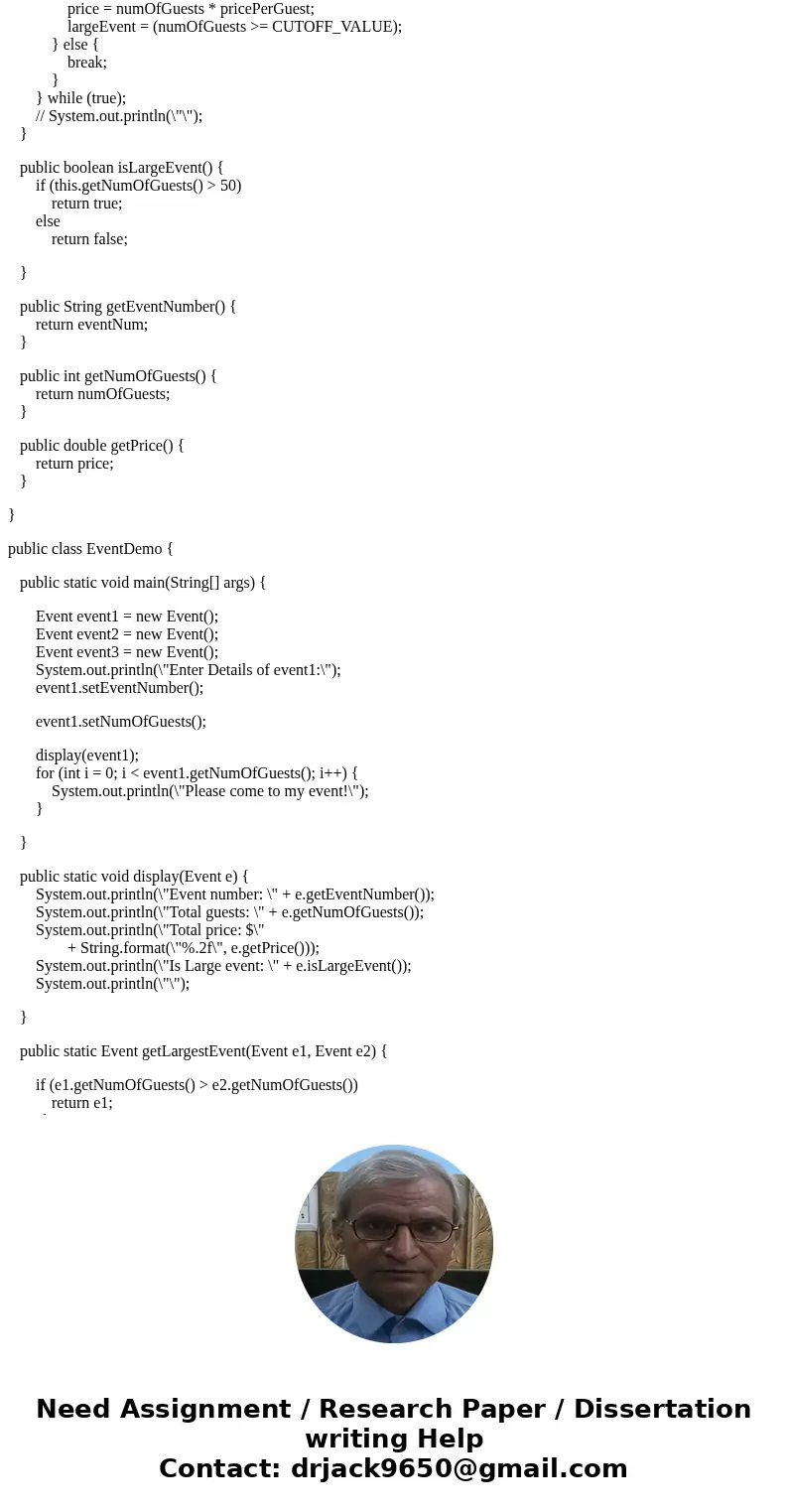 **Please respond only if you can answer the whole question** ~~~~~~~~~~~~~~~~~~~~~~~~~~~~~~~~~~~~~~~~~ Java Programming: Ch 6 Case Problem 1 Carly’s Catering pr **Please respond only if you can answer the whole question** ~~~~~~~~~~~~~~~~~~~~~~~~~~~~~~~~~~~~~~~~~ Java Programming: Ch 6 Case Problem 1 Carly’s Catering pr