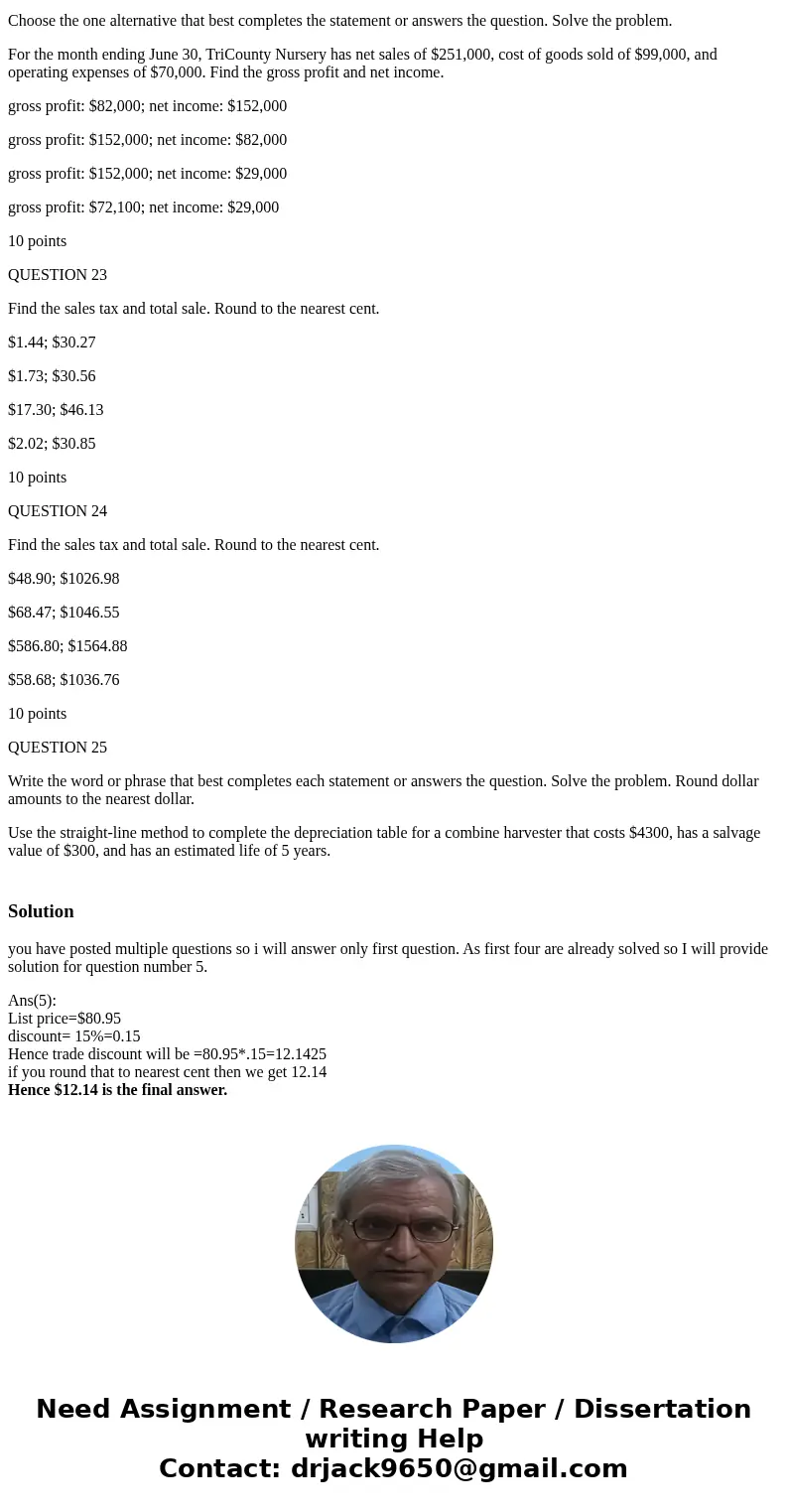 QUESTION 1 Choose the one alternative that best completes the statement or answers the question. Find the ending balance in the account register. $4271.87 $4664 QUESTION 1 Choose the one alternative that best completes the statement or answers the question. Find the ending balance in the account register. $4271.87 $4664