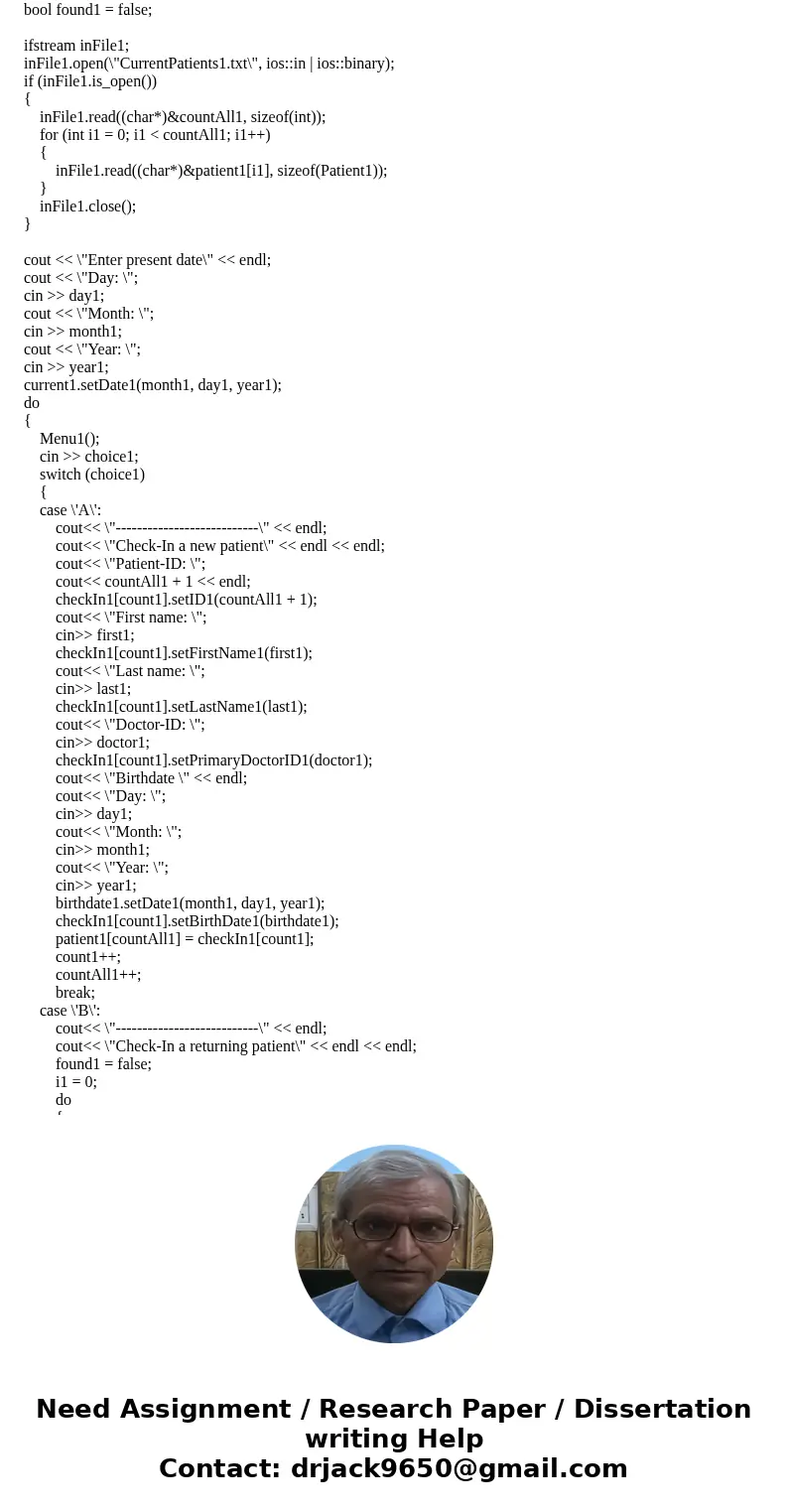 Question: I need help with c++ Simple Classes Assigment. i get this code working but i have to change my setID from numbers in loop{1,2,3,4,5} to setID to *char Question: I need help with c++ Simple Classes Assigment. i get this code working but i have to change my setID from numbers in loop{1,2,3,4,5} to setID to *char