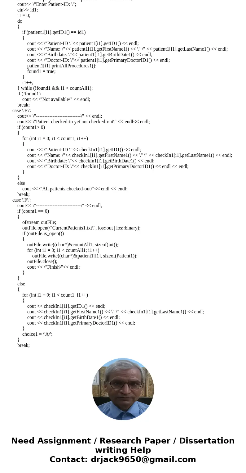 Question: I need help with c++ Simple Classes Assigment. i get this code working but i have to change my setID from numbers in loop{1,2,3,4,5} to setID to *char Question: I need help with c++ Simple Classes Assigment. i get this code working but i have to change my setID from numbers in loop{1,2,3,4,5} to setID to *char