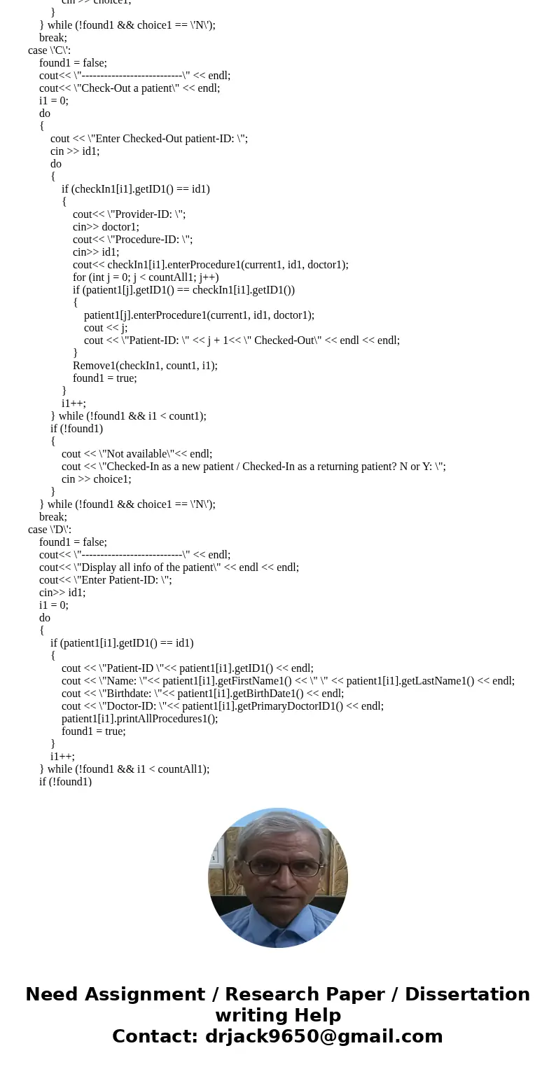Question: I need help with c++ Simple Classes Assigment. i get this code working but i have to change my setID from numbers in loop{1,2,3,4,5} to setID to *char Question: I need help with c++ Simple Classes Assigment. i get this code working but i have to change my setID from numbers in loop{1,2,3,4,5} to setID to *char