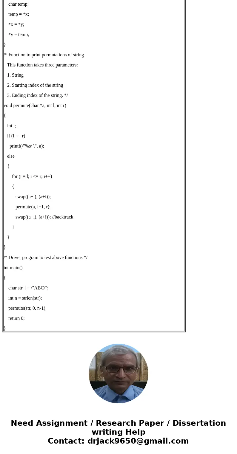 Rewrite the for loop for the random permutation generator of Section 2.2 as a recursive function. (from Cliffton Shaffer\'s Data Structures and Algorithm Analys Rewrite the for loop for the random permutation generator of Section 2.2 as a recursive function. (from Cliffton Shaffer\'s Data Structures and Algorithm Analys