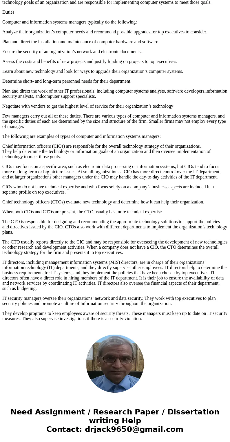 Why Computer System Management is so critical for the companies? (500-600 words)SolutionManaging computer systems is very difficult for the company so it appoin Why Computer System Management is so critical for the companies? (500-600 words)SolutionManaging computer systems is very difficult for the company so it appoin