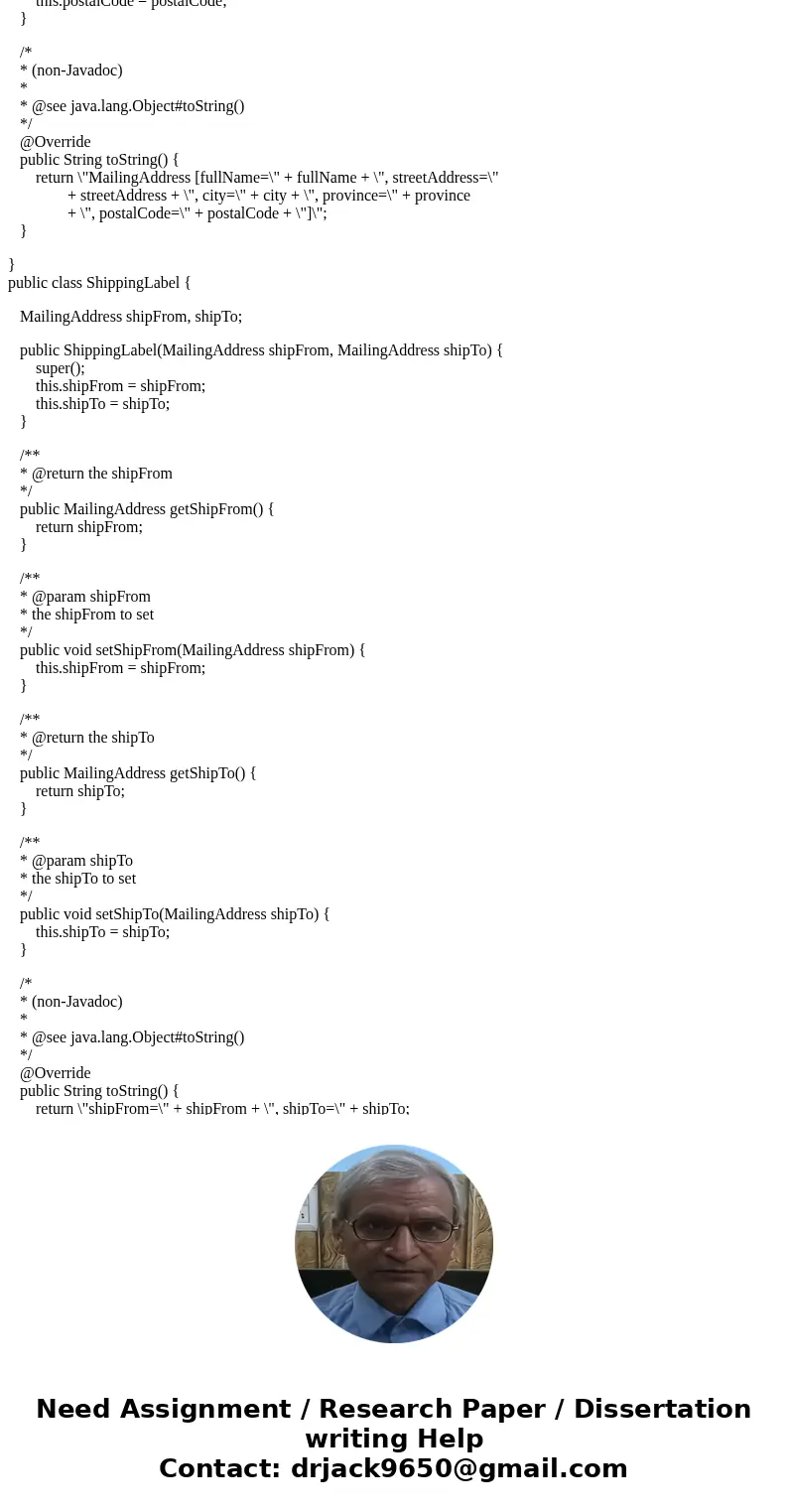 Write a class called FullName that represents a persons full name. It must have separate fields for title (e.g., Mr., Mrs., Ms.), first name, middle name, and l Write a class called FullName that represents a persons full name. It must have separate fields for title (e.g., Mr., Mrs., Ms.), first name, middle name, and l