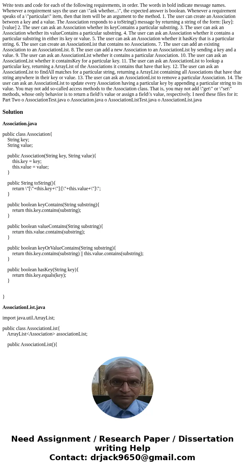 Write tests and code for each of the following requirements, in order. The words in bold indicate message names. Whenever a requirement says the user can \ Write tests and code for each of the following requirements, in order. The words in bold indicate message names. Whenever a requirement says the user can \
