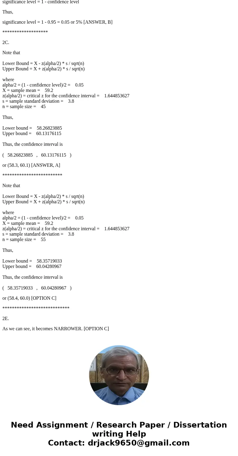A simple random sample of size n is drawn from a population with x = 59.2 sigma = 3.8 What is the point estimate of the population mean? A significance level o  A simple random sample of size n is drawn from a population with x = 59.2 sigma = 3.8 What is the point estimate of the population mean? A significance level o