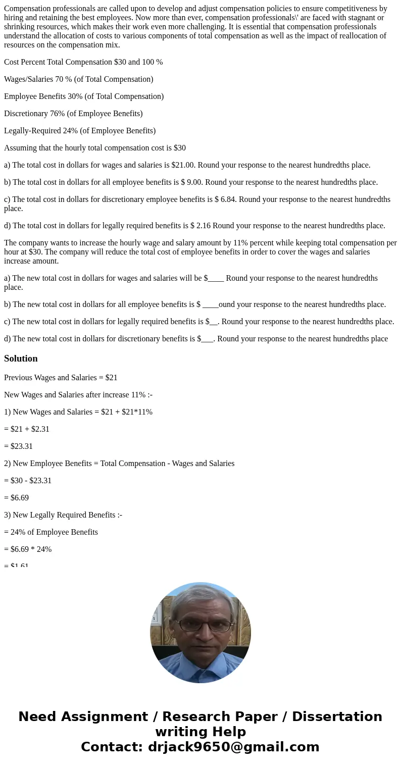 Compensation professionals are called upon to develop and adjust compensation policies to ensure competitiveness by hiring and retaining the best employees. Now Compensation professionals are called upon to develop and adjust compensation policies to ensure competitiveness by hiring and retaining the best employees. Now