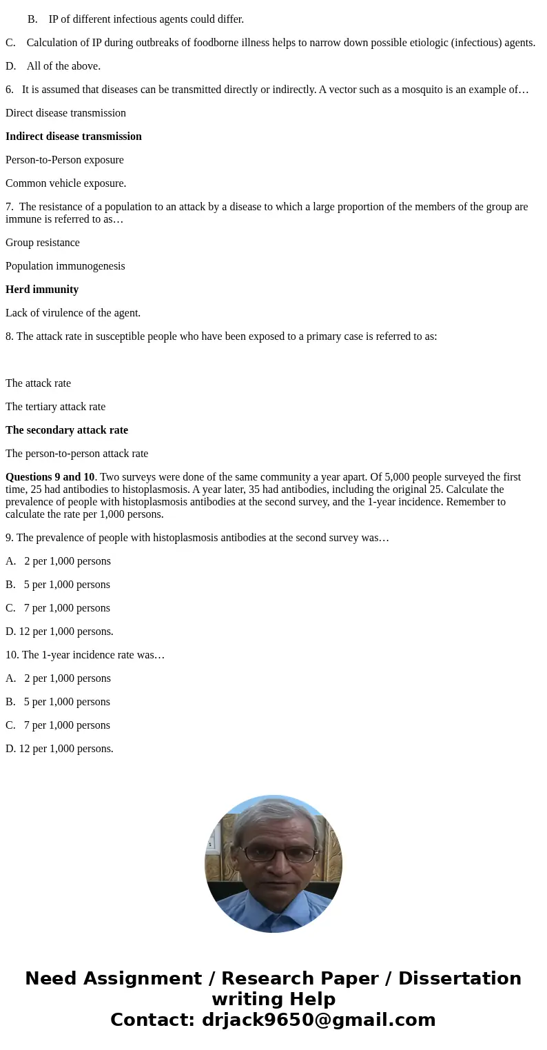 For Questions 1 and 2, select the correct answers for each question. Note that there is only one best answer for all other questions. __________________________