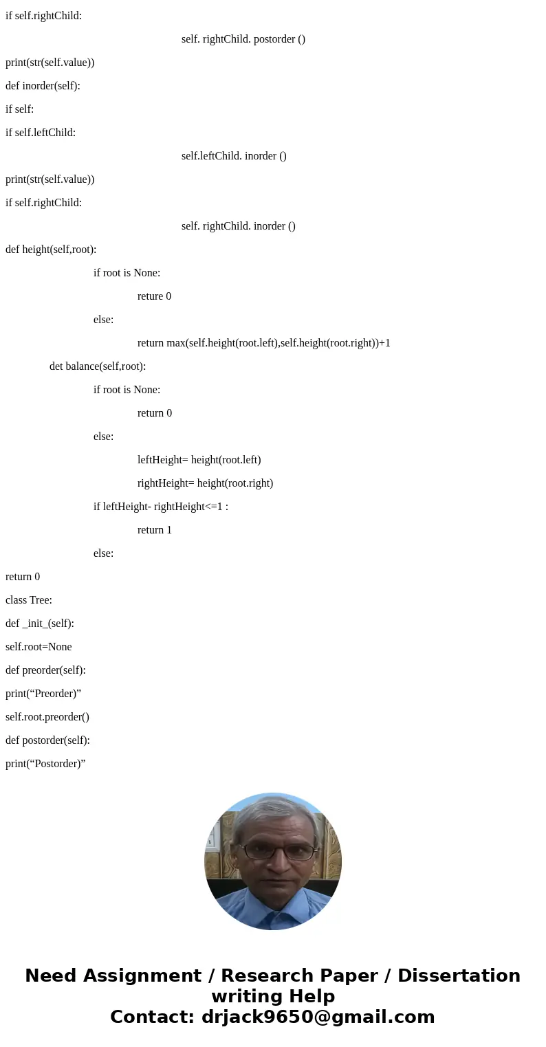 Help with implementing the four function the first is an example thanks def inorder(T,f): if not is_bst(T): return if not T: return inorder(T[1],f) f(T[0]) inor