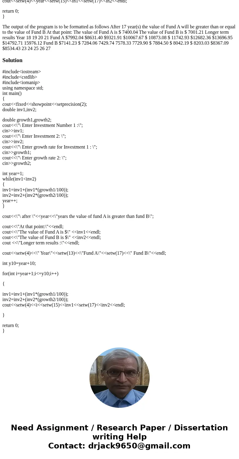 I need my output to print next 10 years Got alot of Code figured out Code at bottom Rachael and Cody recently graduated from college and are looking to wisely i I need my output to print next 10 years Got alot of Code figured out Code at bottom Rachael and Cody recently graduated from college and are looking to wisely i