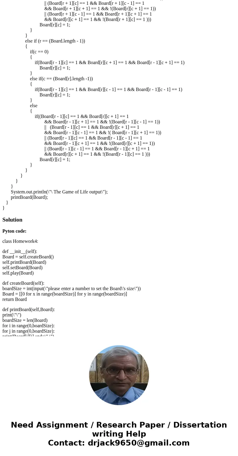 If anyone can please convert from Java to python. Thank You!!! import java.util.Scanner; public class Homework4 { static Scanner scan = new Scanner (System.in); If anyone can please convert from Java to python. Thank You!!! import java.util.Scanner; public class Homework4 { static Scanner scan = new Scanner (System.in);