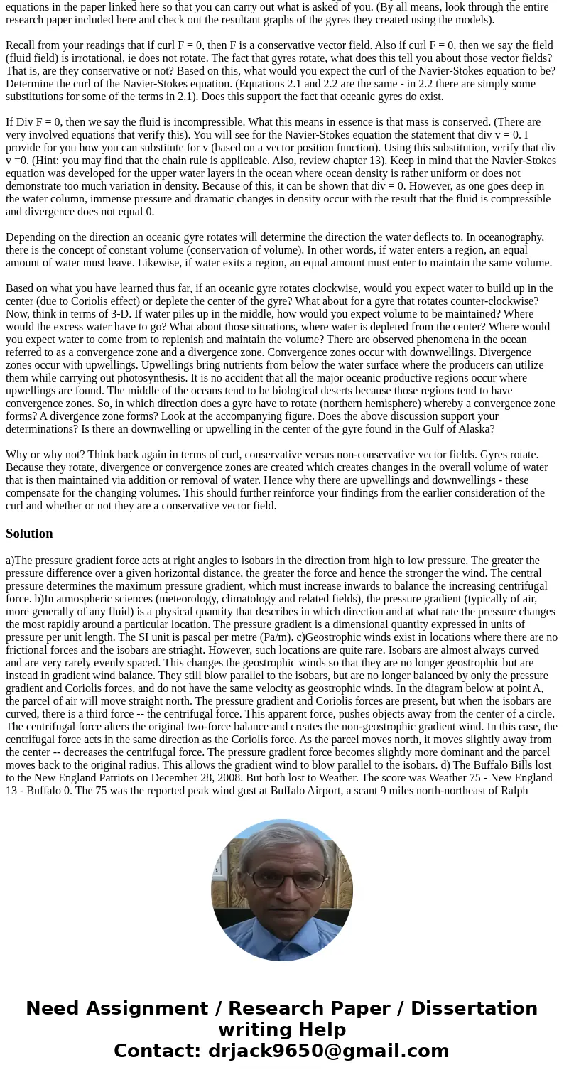 In this project, you will be examining rotational systems such as atmospheric pressure systems and oceanic gyres. Also, I include a discussion so that you can s In this project, you will be examining rotational systems such as atmospheric pressure systems and oceanic gyres. Also, I include a discussion so that you can s