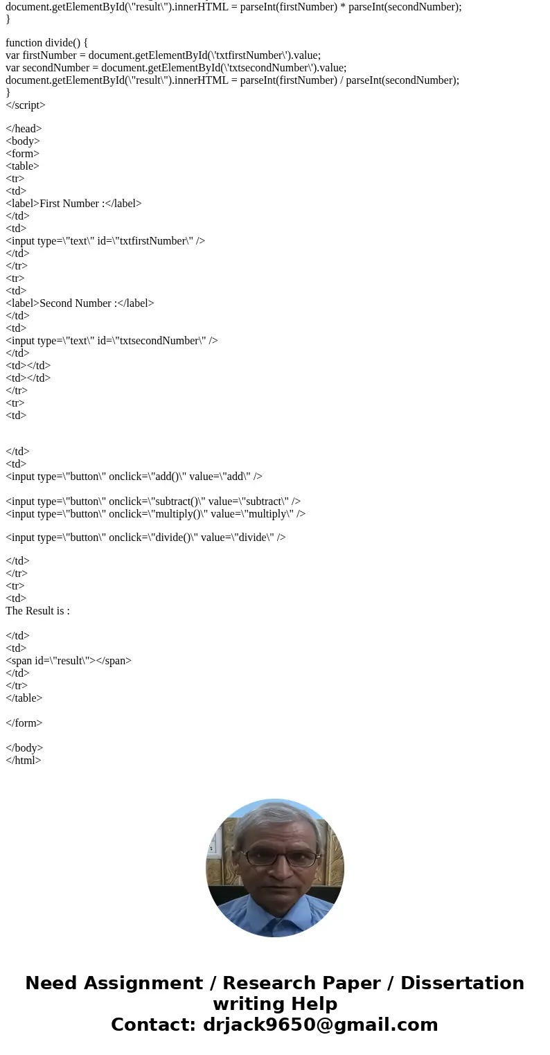In this Windows application I would like you to have two textboxes on the screen along with an add, subtract, divide, and multiply button. You will enter the 2  In this Windows application I would like you to have two textboxes on the screen along with an add, subtract, divide, and multiply button. You will enter the 2