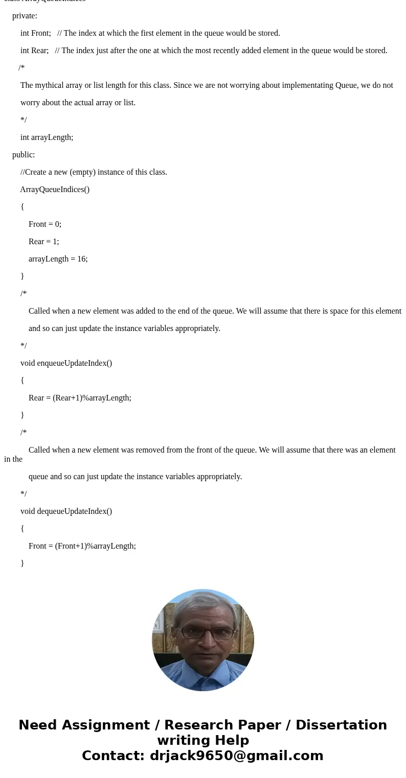 One of the most interesting thoughts about Queue implementations is how we can get good O(1) performance by being a little clever and using the array like a clo One of the most interesting thoughts about Queue implementations is how we can get good O(1) performance by being a little clever and using the array like a clo
