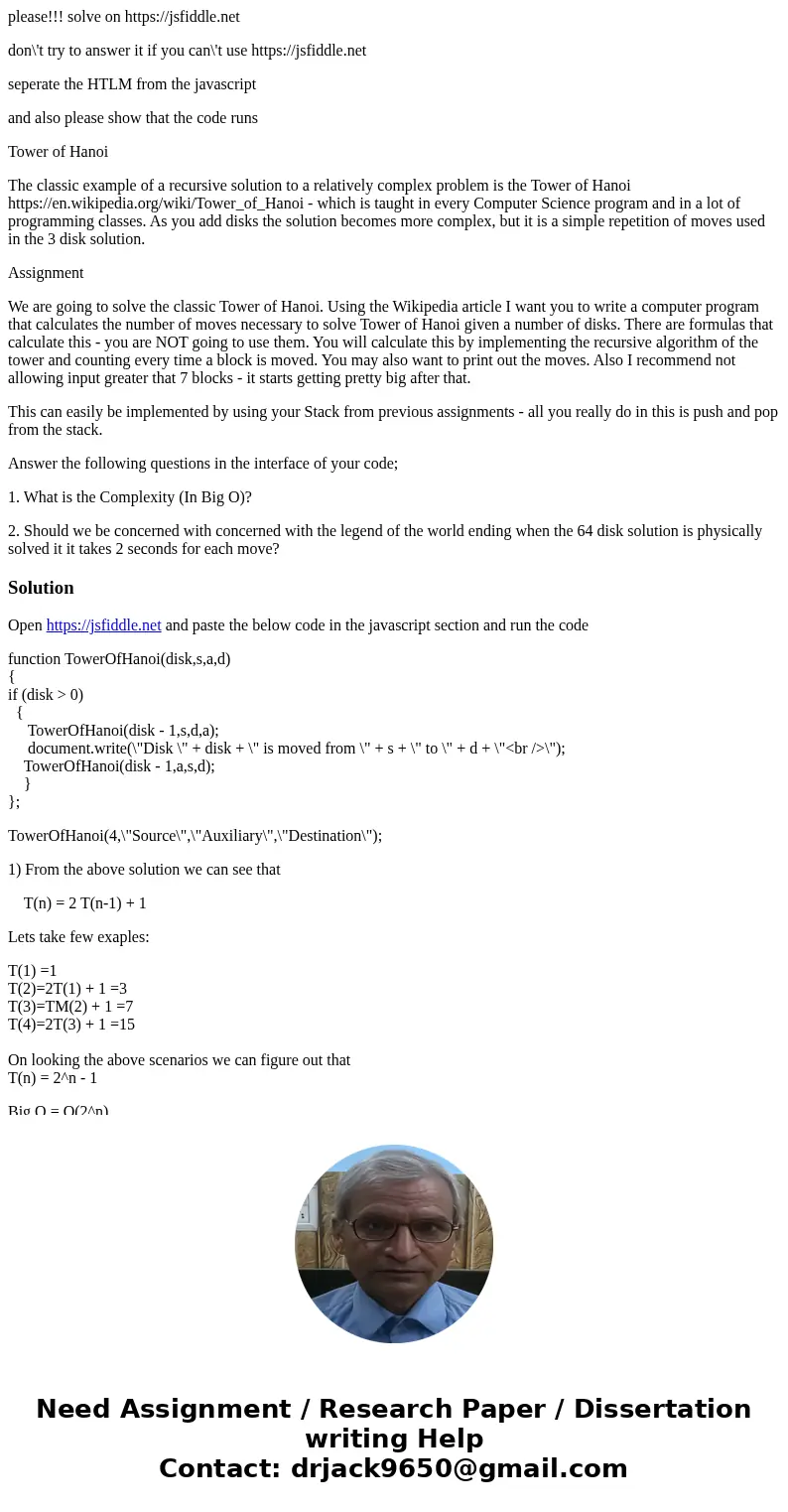 please!!! solve on https://jsfiddle.net don\'t try to answer it if you can\'t use https://jsfiddle.net seperate the HTLM from the javascript and also please sho please!!! solve on https://jsfiddle.net don\'t try to answer it if you can\'t use https://jsfiddle.net seperate the HTLM from the javascript and also please sho