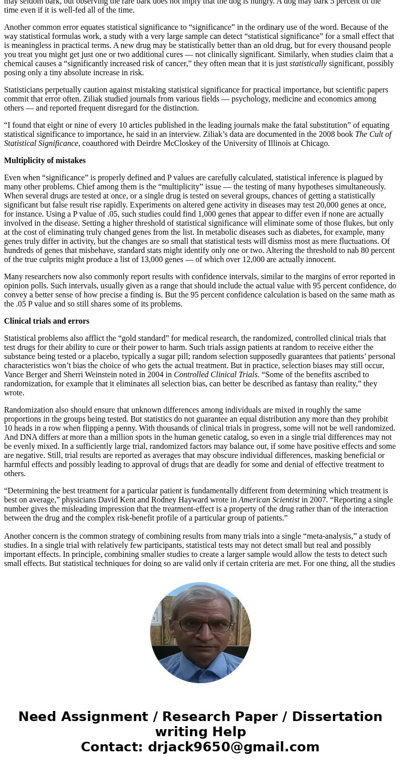 Q: Find a news, magazine, or journal article that reports results with statistical analyses. For your article, summarize how the results are reported and write  Q: Find a news, magazine, or journal article that reports results with statistical analyses. For your article, summarize how the results are reported and write