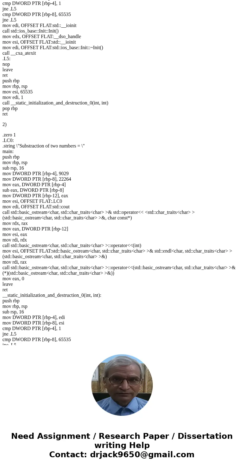 Question1: Write a program that adds $2345 and $56F8 (note these values are larger than 8-bits, so you must perform multi-byte addition). Question2: Write a pr  Question1: Write a program that adds $2345 and $56F8 (note these values are larger than 8-bits, so you must perform multi-byte addition). Question2: Write a pr