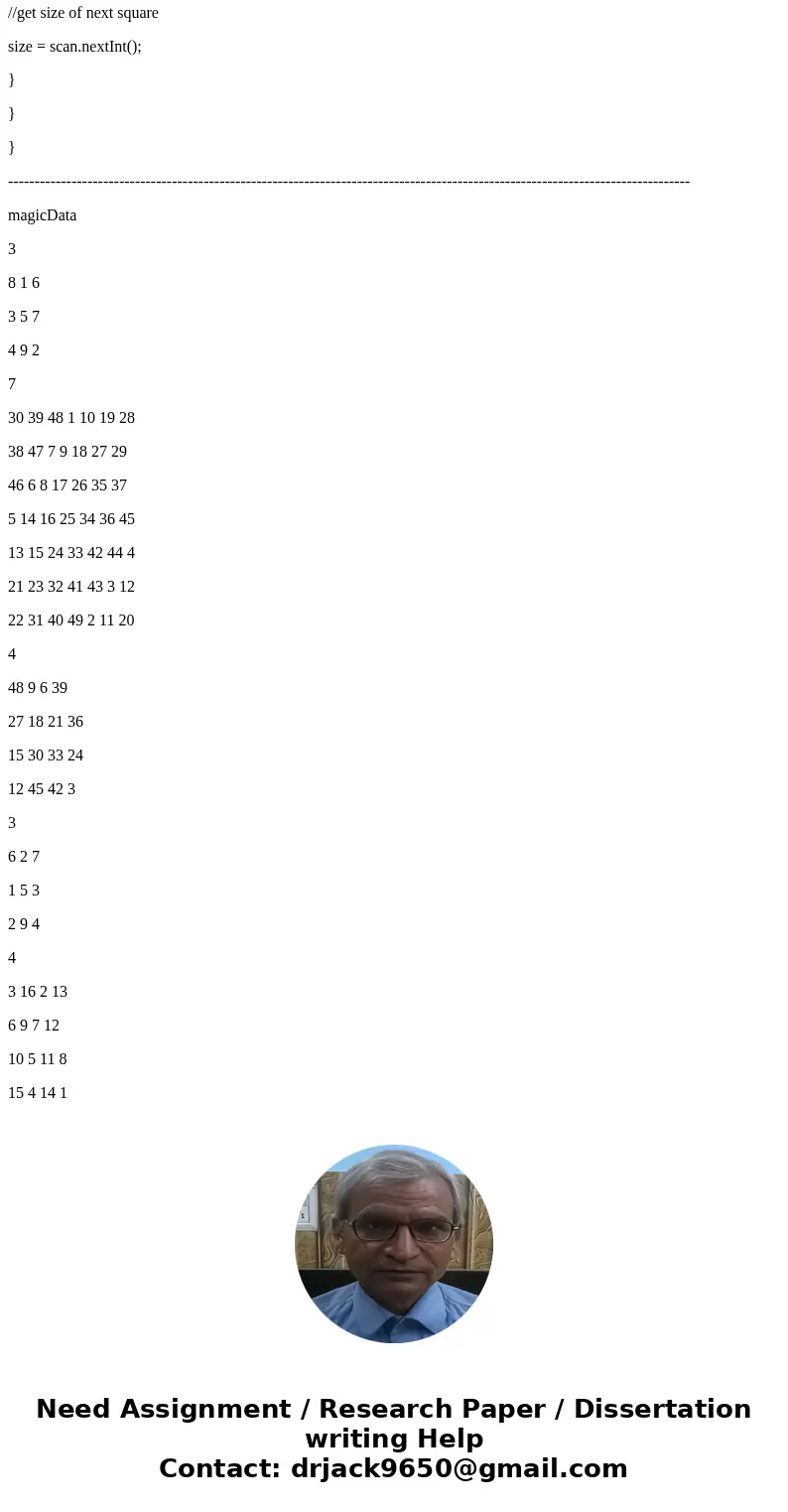 Square.java is done. need help with squareTest.java. // *************************************************************** // Square.java // // Define a Square cla Square.java is done. need help with squareTest.java. // *************************************************************** // Square.java // // Define a Square cla