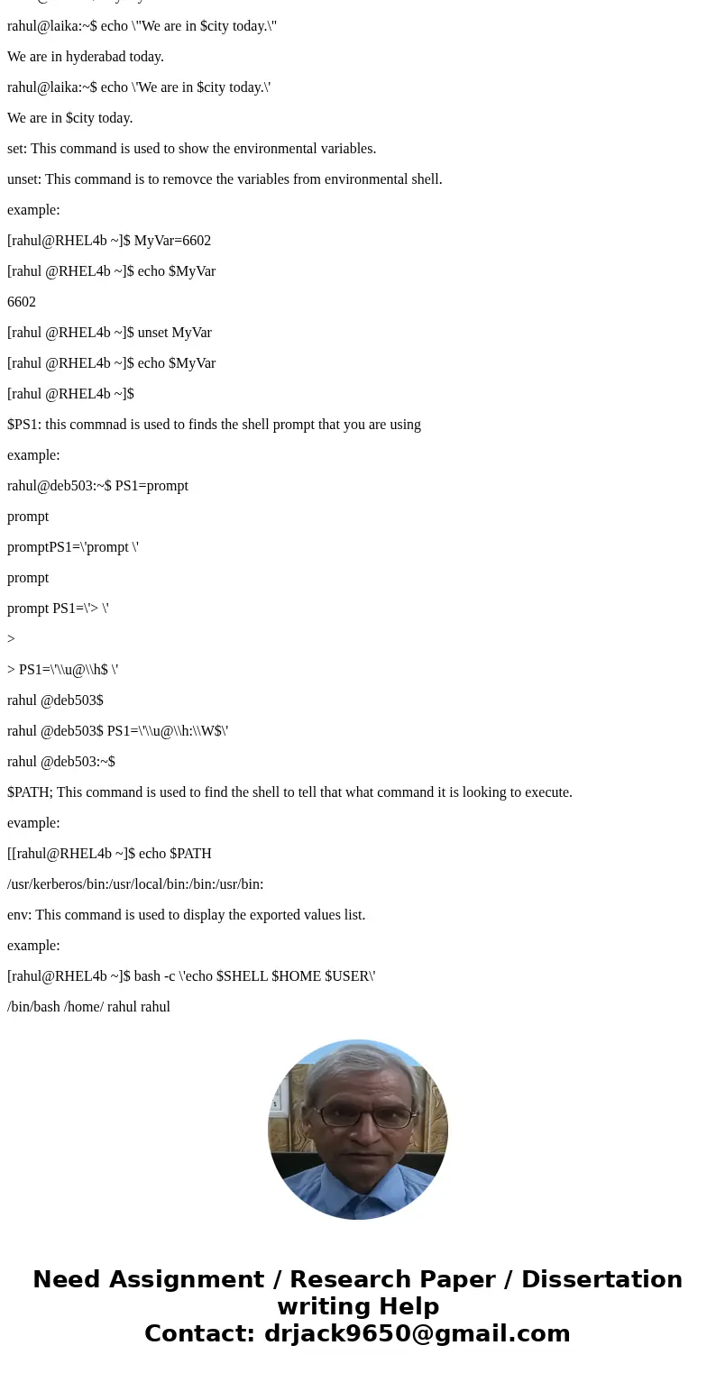 1. what does the variable $? do? Give an example where this value is useful, and explain whether it is case-sensitive or not. (Justify your Answers with example 1. what does the variable $? do? Give an example where this value is useful, and explain whether it is case-sensitive or not. (Justify your Answers with example