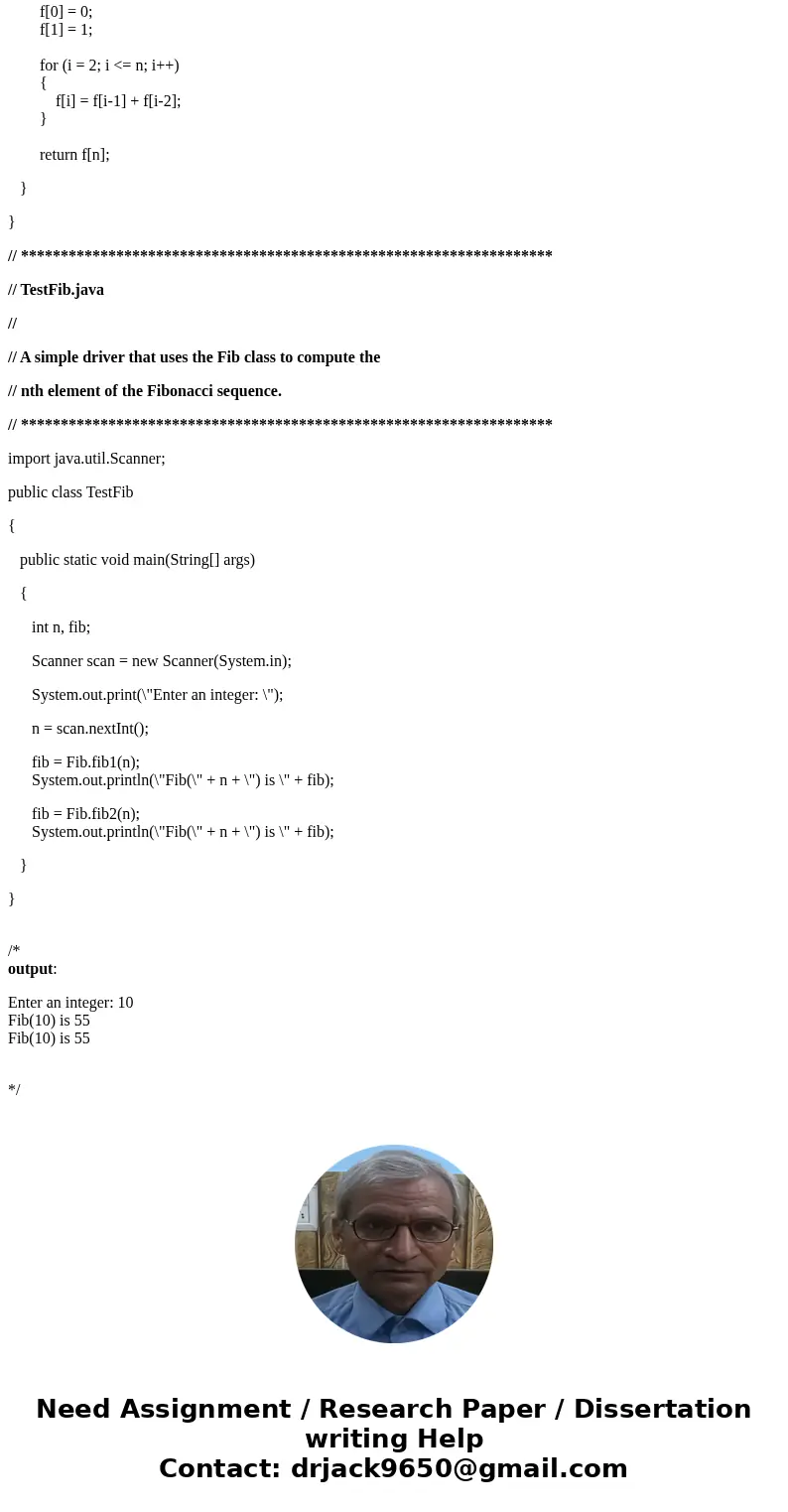 2. Computation of Fibonacci Numbers: two solutions (Exercise 2) The Fibonacci sequence is a well-known mathematical sequence in which each term is the sum of th 2. Computation of Fibonacci Numbers: two solutions (Exercise 2) The Fibonacci sequence is a well-known mathematical sequence in which each term is the sum of th