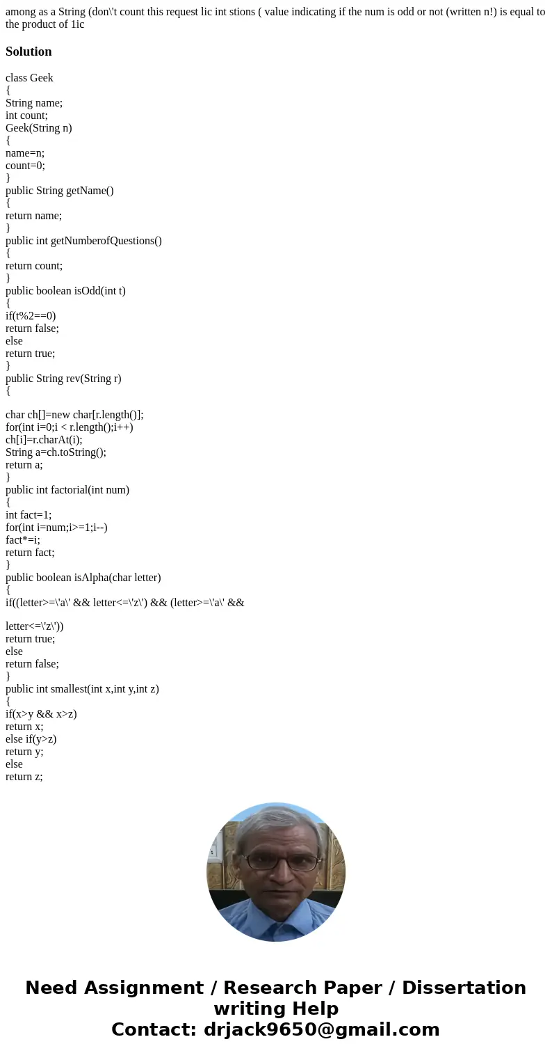 among as a String (don\'t count this request lic int stions ( value indicating if the num is odd or not (written n!) is equal to the product of 1ic Solutioncla  among as a String (don\'t count this request lic int stions ( value indicating if the num is odd or not (written n!) is equal to the product of 1ic Solutioncla