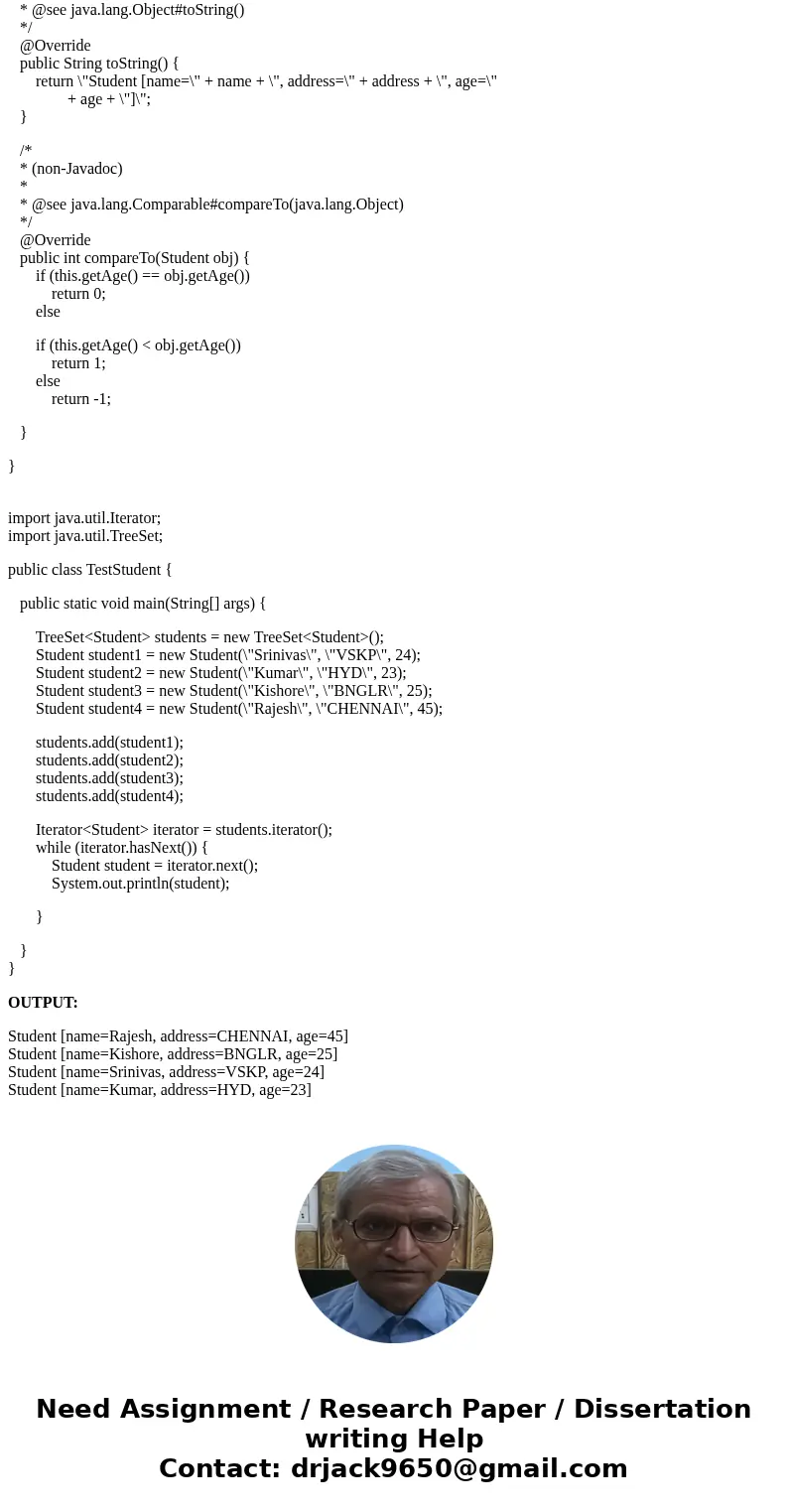 As you might know, a TreeSet will always have a sorted order of elements. The question is how are they sorted? Integers, doubles and floats are sorted accordin  As you might know, a TreeSet will always have a sorted order of elements. The question is how are they sorted? Integers, doubles and floats are sorted accordin
