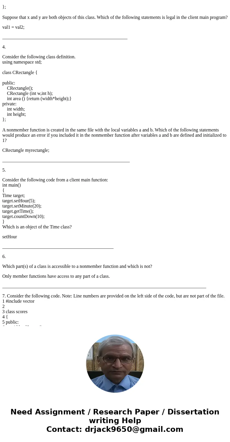 C++ Question: 1. Consider the following class definition: //username.h #include <iostream> #include <string> class username { public: void getName() C++ Question: 1. Consider the following class definition: //username.h #include <iostream> #include <string> class username { public: void getName()