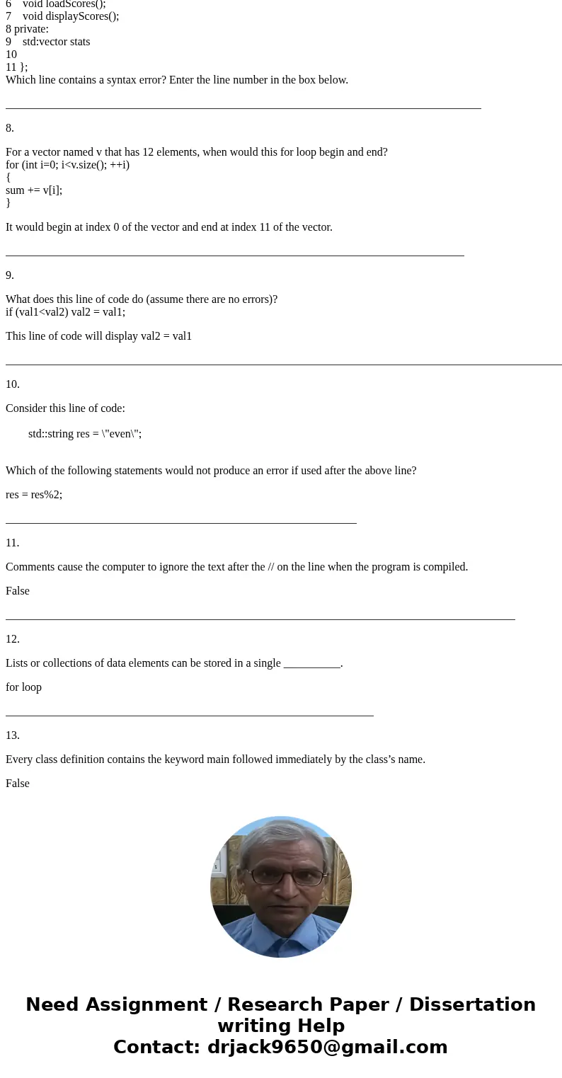C++ Question: 1. Consider the following class definition: //username.h #include <iostream> #include <string> class username { public: void getName() C++ Question: 1. Consider the following class definition: //username.h #include <iostream> #include <string> class username { public: void getName()