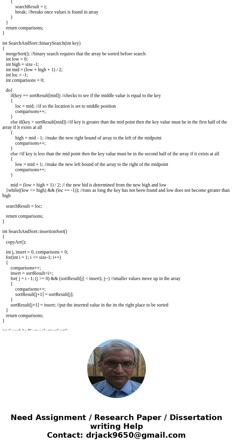 C++ Searching & Sorting (Answer each question seperately) 5. Sort the following list using the selection sort algorithm. Show the list after each iteration 