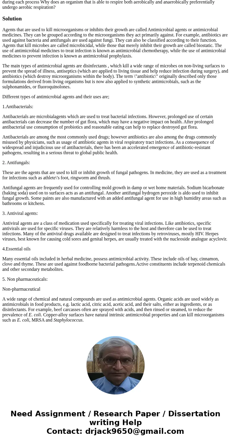 Compare and contrast the different chemical antimicrobial agents we discussed. Where would you use each? Which one would you use to kill spores? Which one woul  Compare and contrast the different chemical antimicrobial agents we discussed. Where would you use each? Which one would you use to kill spores? Which one woul