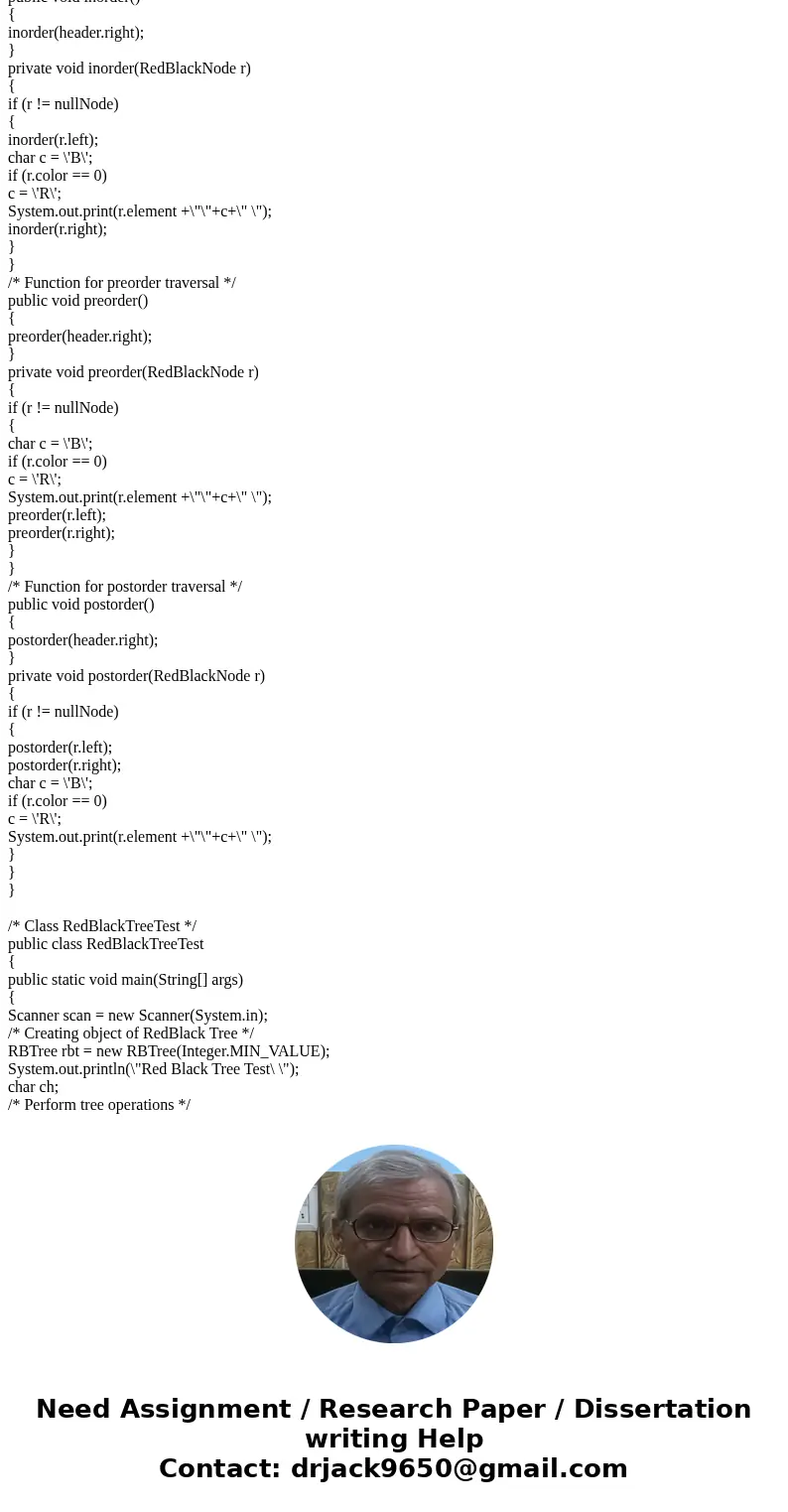 Count Red Nodes. Write a program that computes the percentage of red nodes in a given red-black BST. Test your program by running at least 100 trials of the exp Count Red Nodes. Write a program that computes the percentage of red nodes in a given red-black BST. Test your program by running at least 100 trials of the exp