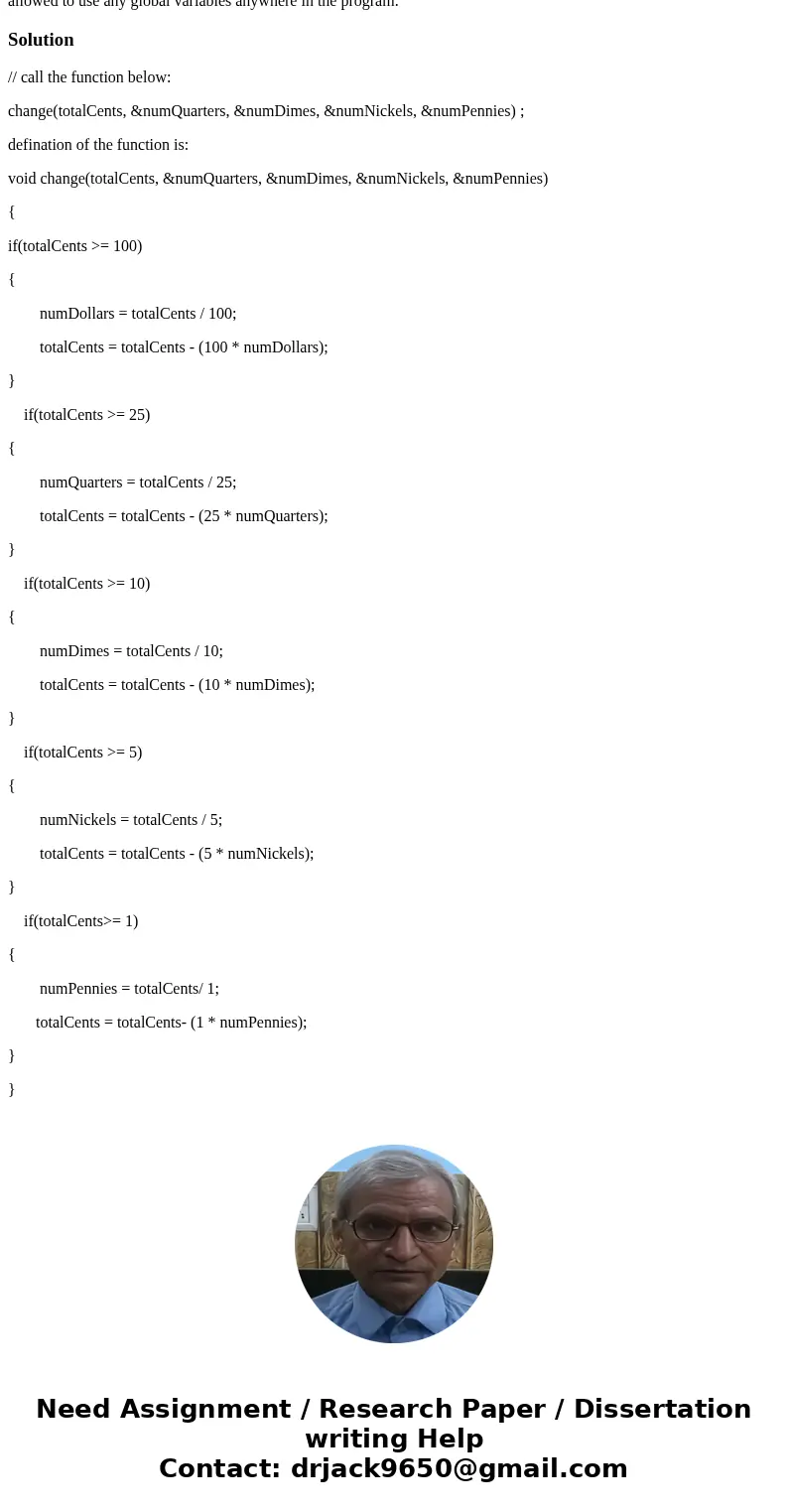  Create a project called Daily18. Add the given daily18.c into the project and use it as a driver. In this exercise, you will practice writing a function that u