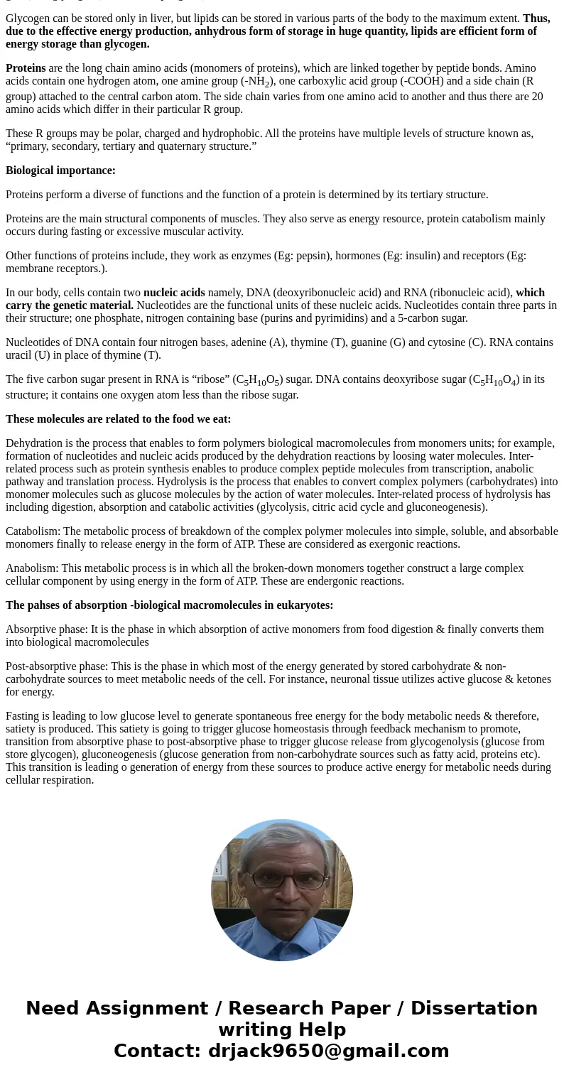 Describe the four classes of biological molecules and their basic functions. How do these molecules relate to the food we eat? Support your answer with two exa  Describe the four classes of biological molecules and their basic functions. How do these molecules relate to the food we eat? Support your answer with two exa