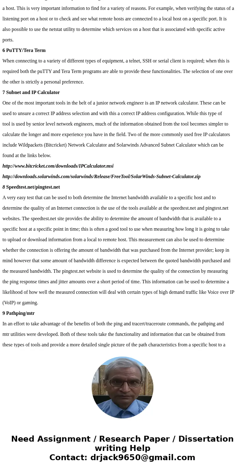 Discuss what methods you’ve used for troubleshooting, and how these techniques compare to other methods. There are a great variety of tools available for troubl Discuss what methods you’ve used for troubleshooting, and how these techniques compare to other methods. There are a great variety of tools available for troubl