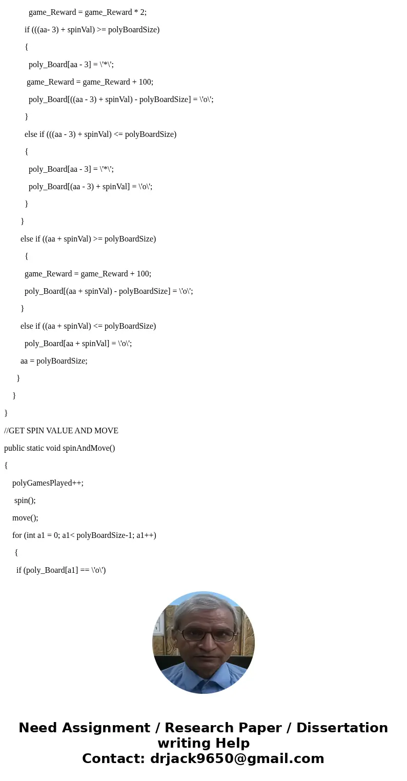 For this assignment, your job is to create a simple game called Opoly. The objectives of this assignment are to: Break down a problem into smaller, easier probl