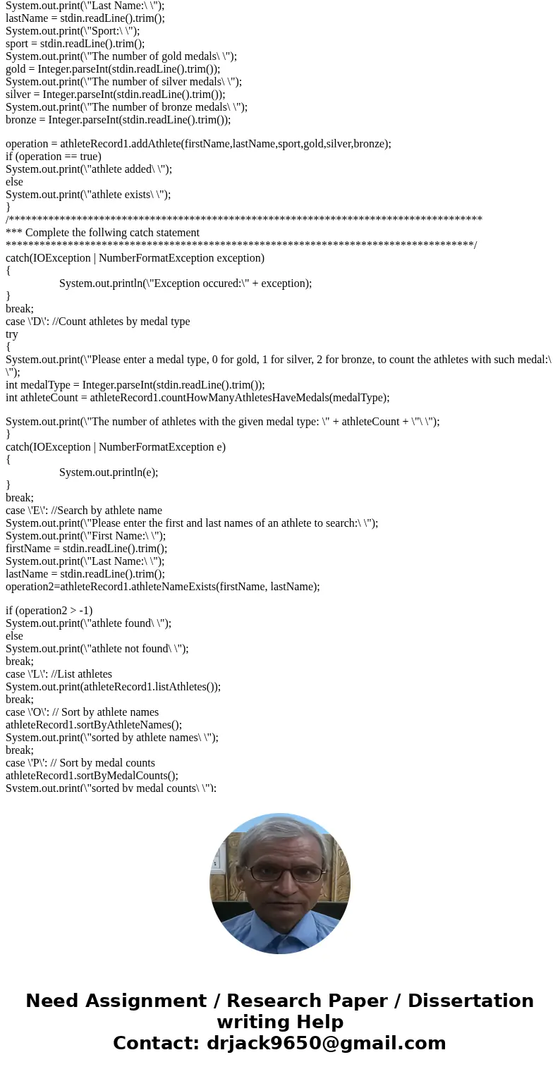 Hi, I\'m having an error when I compile my code. It\'s this: constructor AthleteManagement in class AthleteManagement cannot be applied to given types; AthleteM Hi, I\'m having an error when I compile my code. It\'s this: constructor AthleteManagement in class AthleteManagement cannot be applied to given types; AthleteM