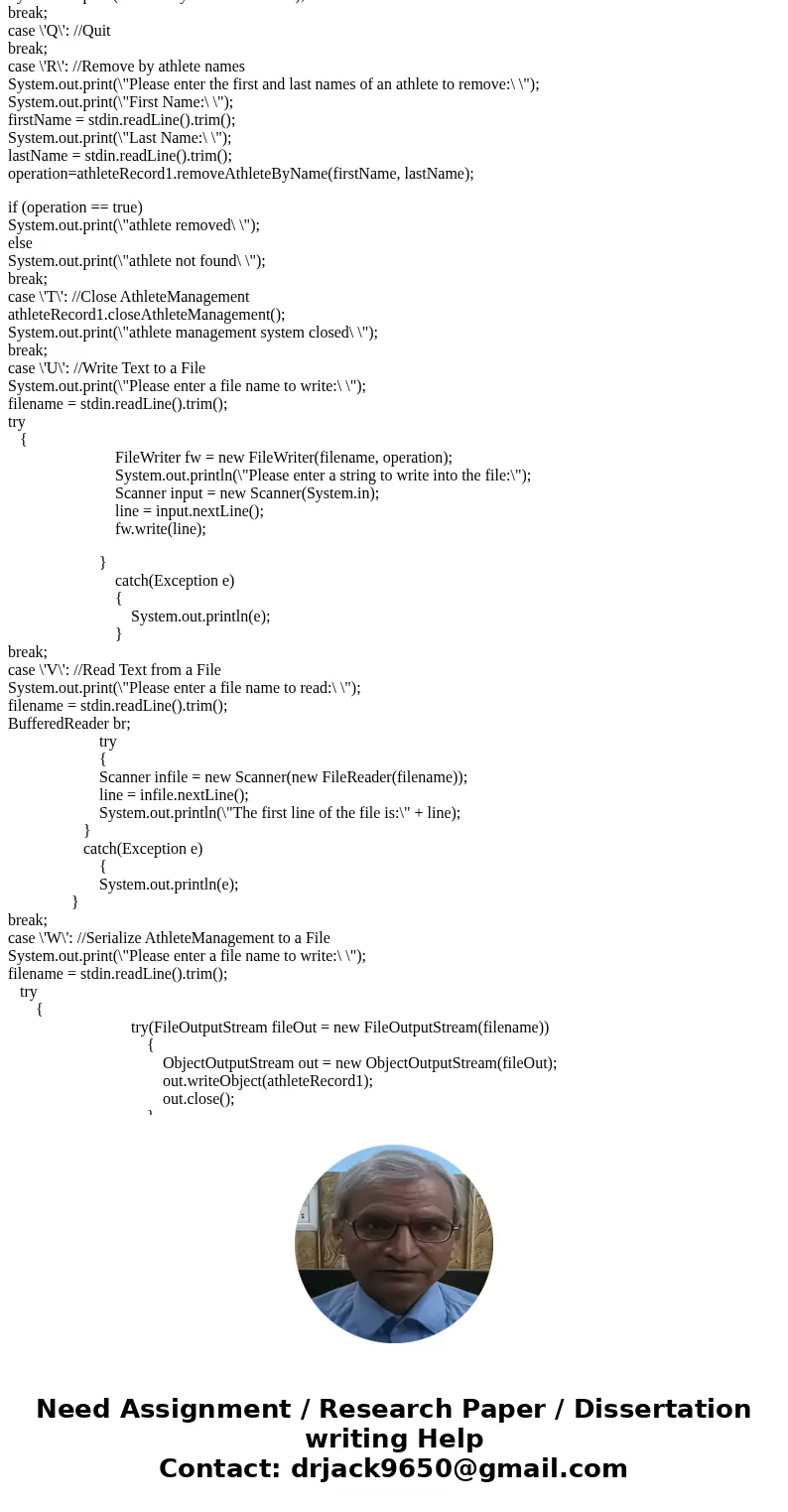 Hi, I\'m having an error when I compile my code. It\'s this: constructor AthleteManagement in class AthleteManagement cannot be applied to given types; AthleteM Hi, I\'m having an error when I compile my code. It\'s this: constructor AthleteManagement in class AthleteManagement cannot be applied to given types; AthleteM