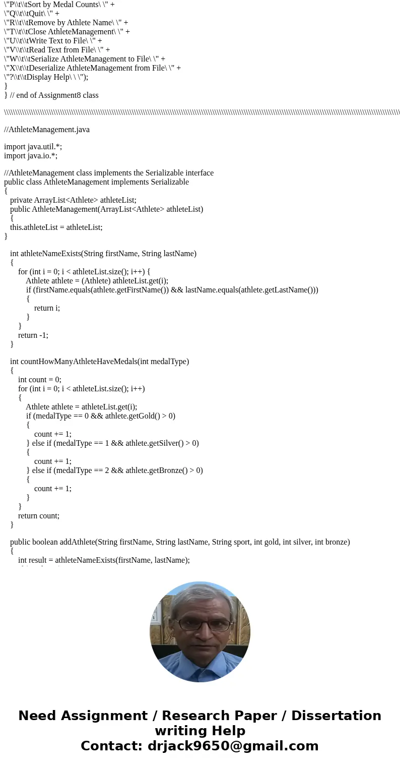 Hi, I\'m having an error when I compile my code. It\'s this: constructor AthleteManagement in class AthleteManagement cannot be applied to given types; AthleteM Hi, I\'m having an error when I compile my code. It\'s this: constructor AthleteManagement in class AthleteManagement cannot be applied to given types; AthleteM