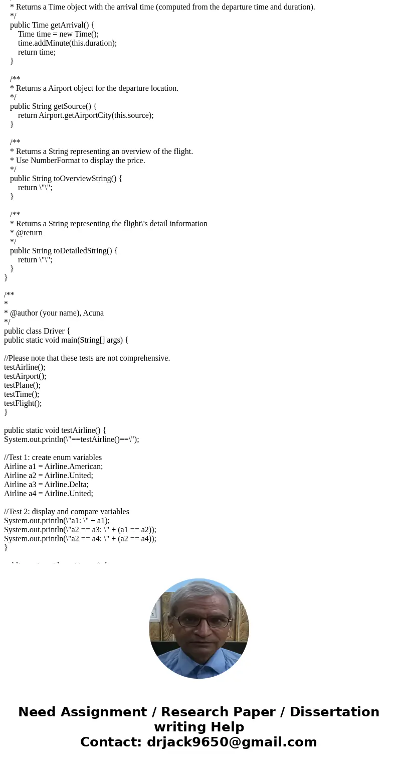 In this assignment you will practice creating classes and enumerations in the context of a larger system. Overall, we are building pieces of an airline flight b In this assignment you will practice creating classes and enumerations in the context of a larger system. Overall, we are building pieces of an airline flight b