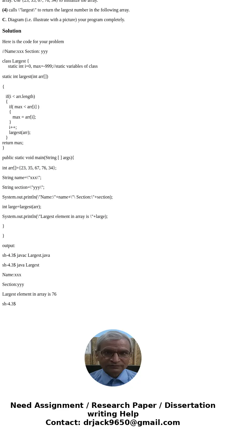 Instructions: A. Set up the compiler on your workstation. B. Write, compile, and run a Java program that: * (1) uses a single line comment to document your sour Instructions: A. Set up the compiler on your workstation. B. Write, compile, and run a Java program that: * (1) uses a single line comment to document your sour