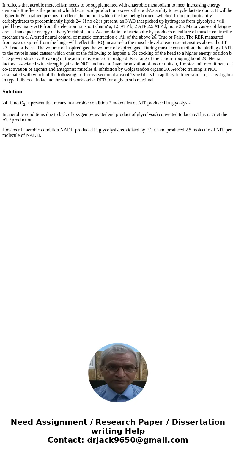 It reflects that aerobic metabolism needs to be supplemented with anaerobic metabolism to meet increasing energy demands It reflects the point at which lactic   It reflects that aerobic metabolism needs to be supplemented with anaerobic metabolism to meet increasing energy demands It reflects the point at which lactic