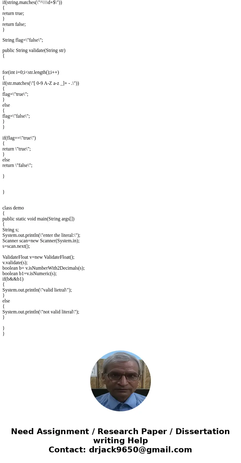 Java -- Object oriented design Use loops with the String and Character classes. Floating point literals can be expressed as digits with one decimal point or usi Java -- Object oriented design Use loops with the String and Character classes. Floating point literals can be expressed as digits with one decimal point or usi