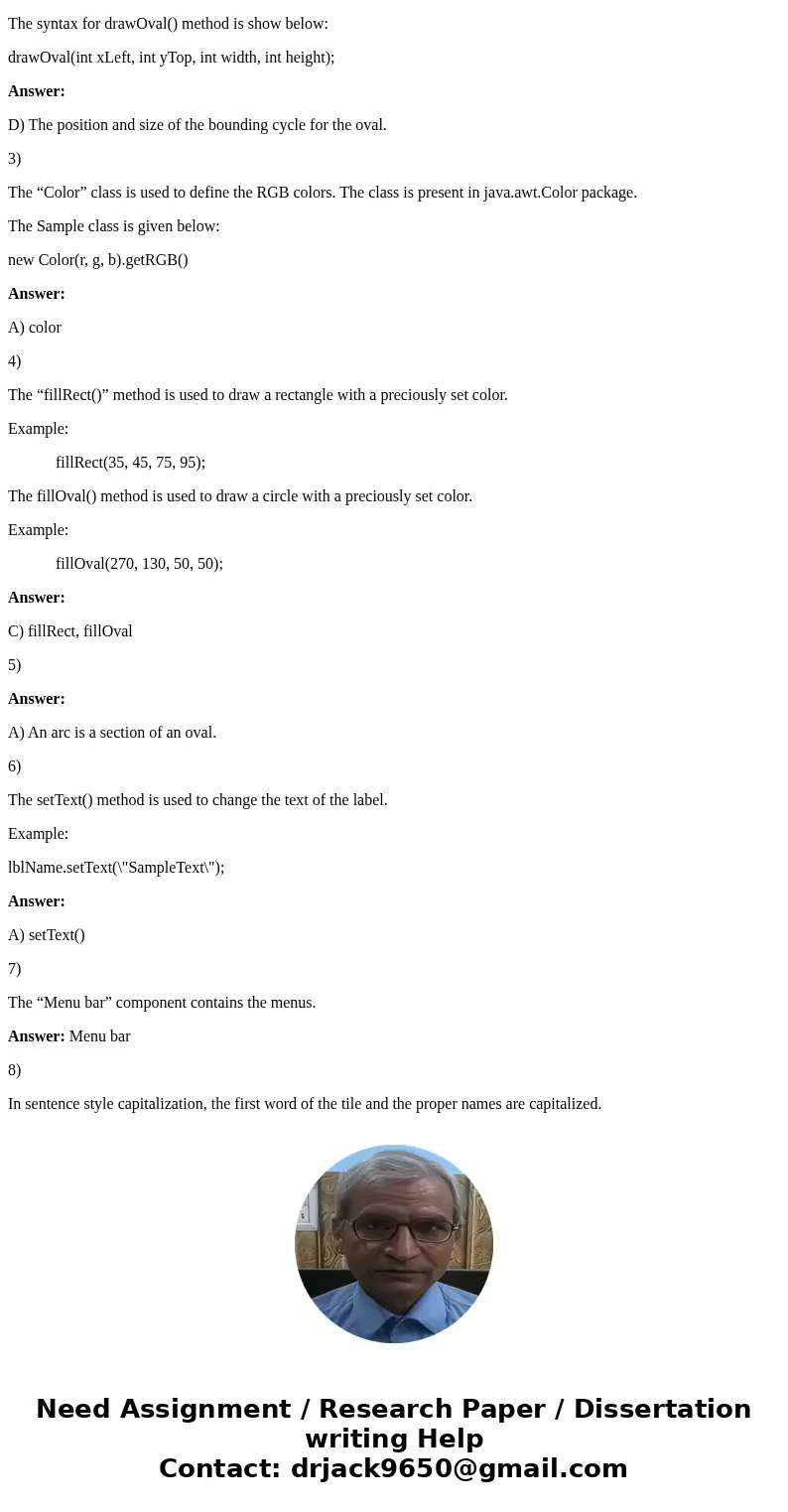 Keyword ________ indicates the inheritance relationship. A) extends B) inherits C) super D) parent Method drawOval’s arguments specify ________. A) the upper-le Keyword ________ indicates the inheritance relationship. A) extends B) inherits C) super D) parent Method drawOval’s arguments specify ________. A) the upper-le