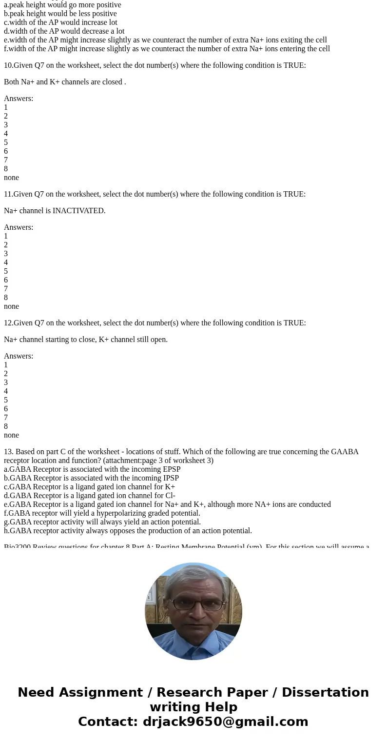 Please answer: Answers may have more than one answer even if it doesn\'t have (select all that apply) after the question. A worksheet has been attached to be ab Please answer: Answers may have more than one answer even if it doesn\'t have (select all that apply) after the question. A worksheet has been attached to be ab