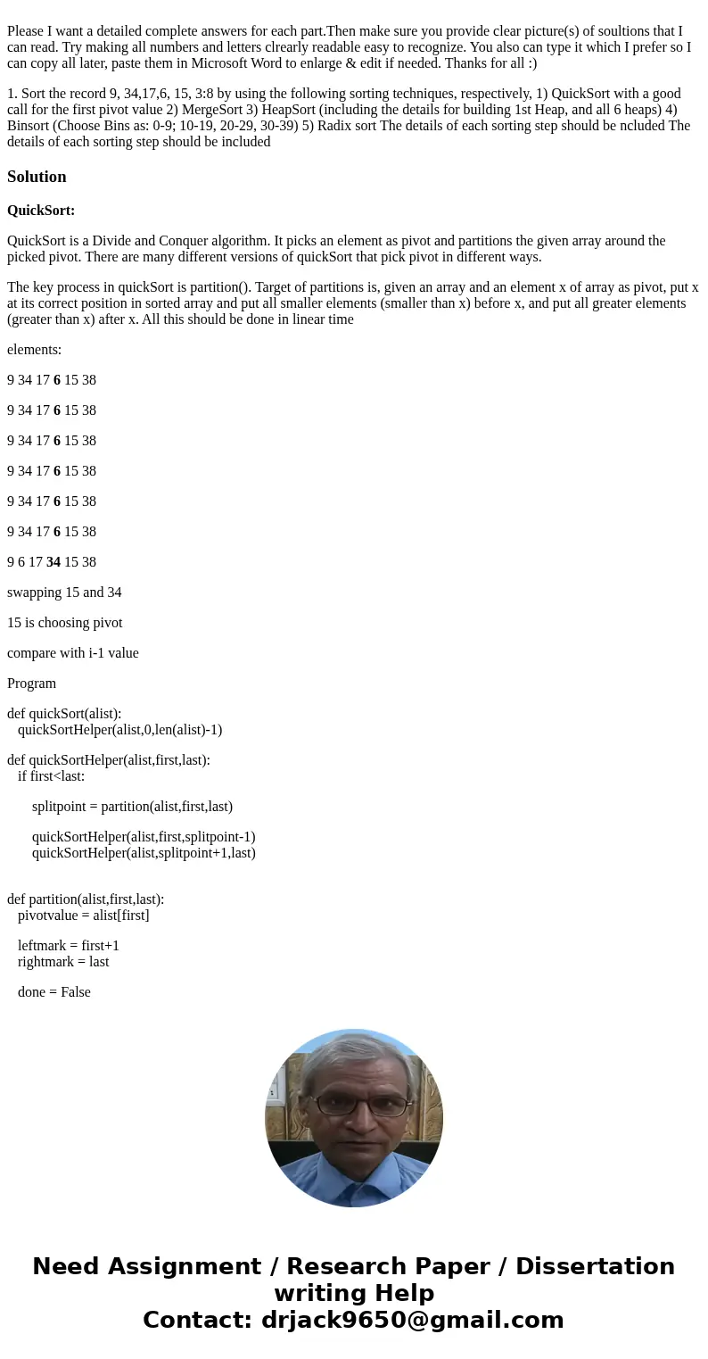 Please I want a detailed complete answers for each part.Then make sure you provide clear picture(s) of soultions that I can read. Try making all numbers and le  Please I want a detailed complete answers for each part.Then make sure you provide clear picture(s) of soultions that I can read. Try making all numbers and le