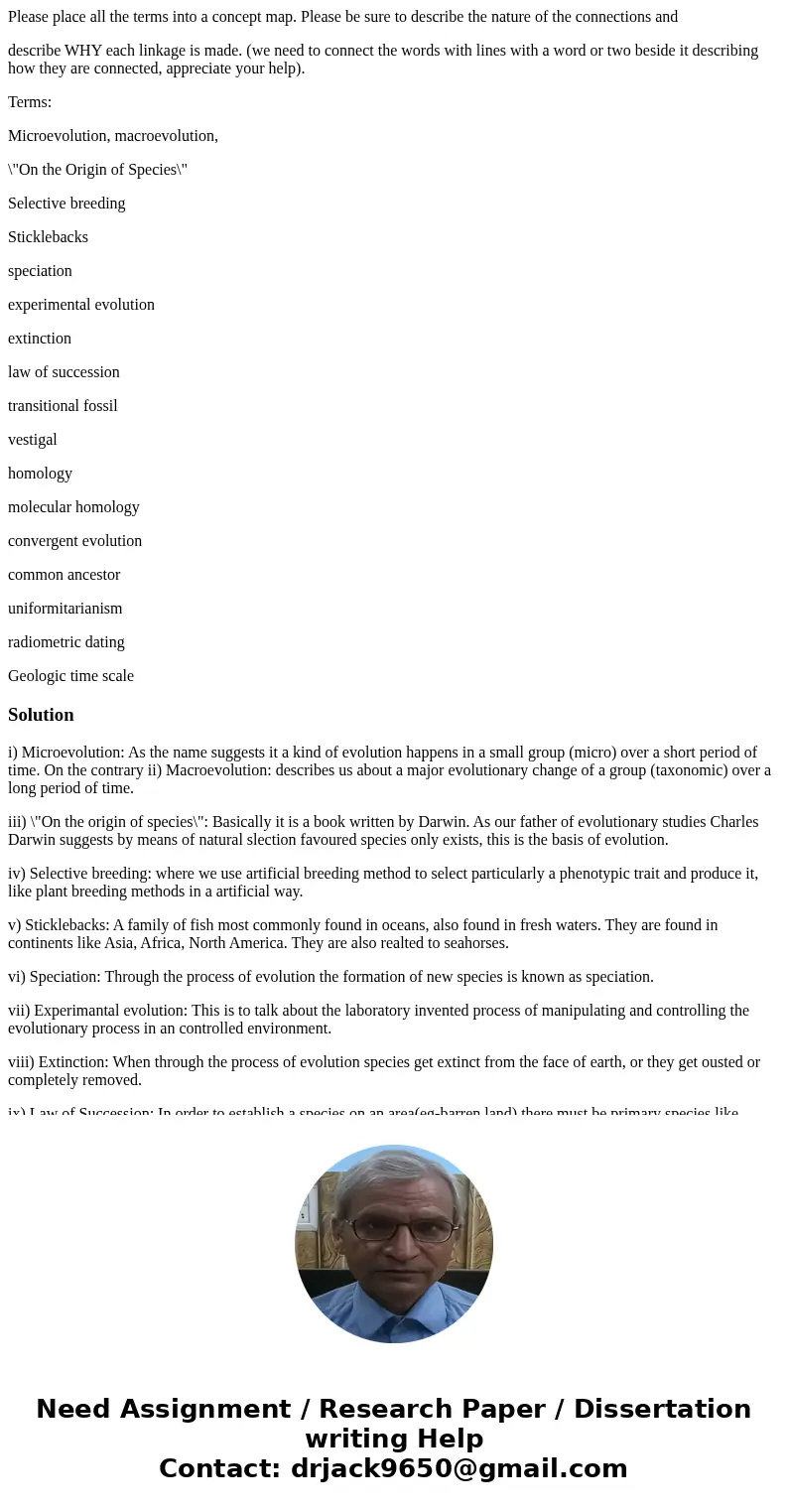 Please place all the terms into a concept map. Please be sure to describe the nature of the connections and describe WHY each linkage is made. (we need to conne Please place all the terms into a concept map. Please be sure to describe the nature of the connections and describe WHY each linkage is made. (we need to conne