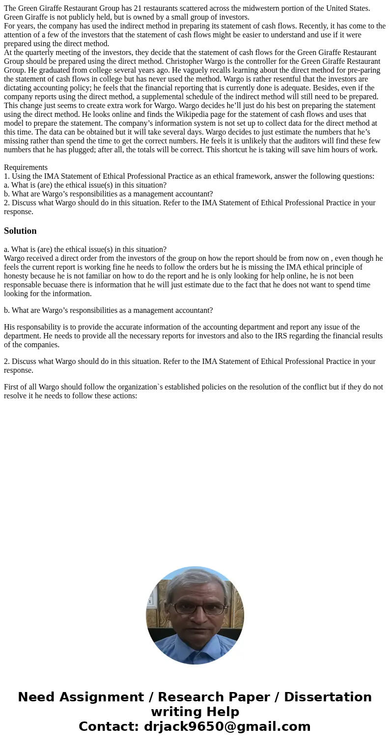 The Green Giraffe Restaurant Group has 21 restaurants scattered across the midwestern portion of the United States. Green Giraffe is not publicly held, but is o The Green Giraffe Restaurant Group has 21 restaurants scattered across the midwestern portion of the United States. Green Giraffe is not publicly held, but is o