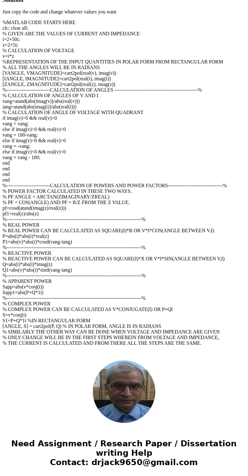 THREE PHASE DELTA AND WYE CONNECTION MATLAB!!! I need help writing a matlab script that will evaluate three phase power systems in either delta or wye connectio THREE PHASE DELTA AND WYE CONNECTION MATLAB!!! I need help writing a matlab script that will evaluate three phase power systems in either delta or wye connectio
