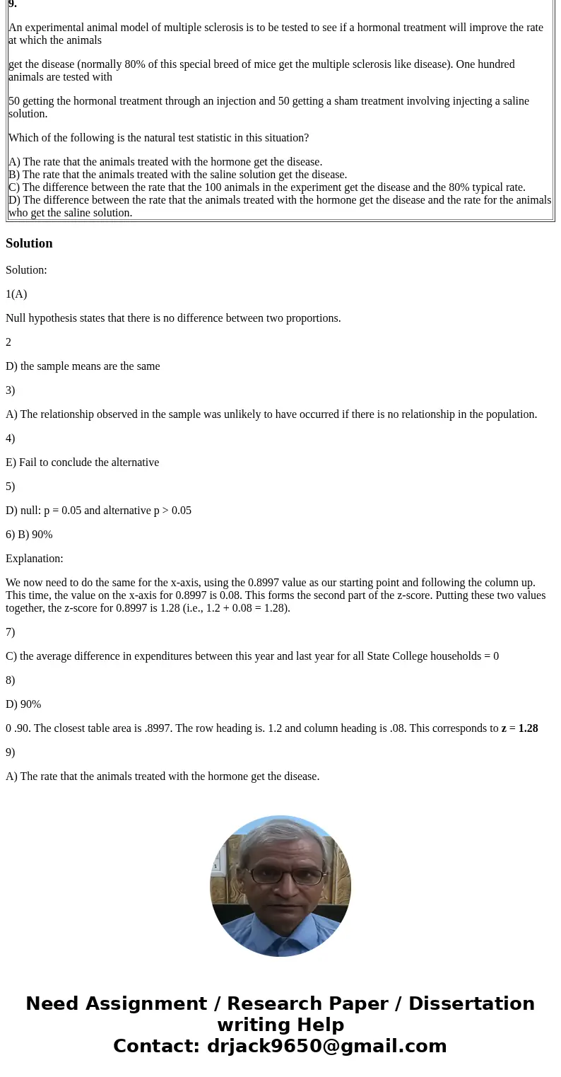 1. A medical researcher gathers data to compare the success rates (proportions of successful treatments) of two different chemotherapy treatments. The researche 1. A medical researcher gathers data to compare the success rates (proportions of successful treatments) of two different chemotherapy treatments. The researche